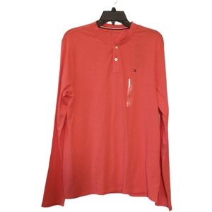 Tommy Hilfiger Small Henley Long Sleeve NWT